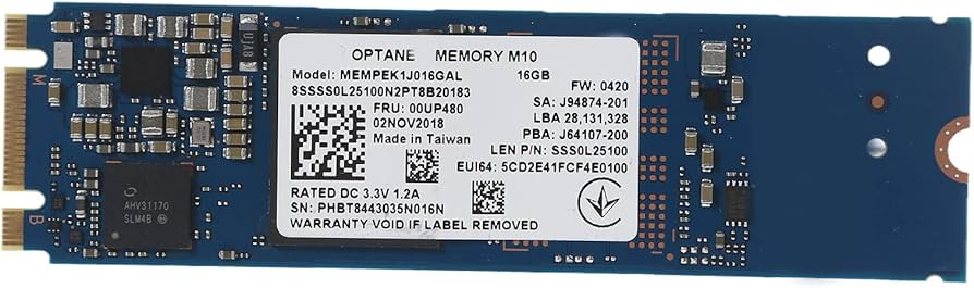 Amazon.co.jp: 1 PC インテル Optane M10 16 グラム内部ソリッド