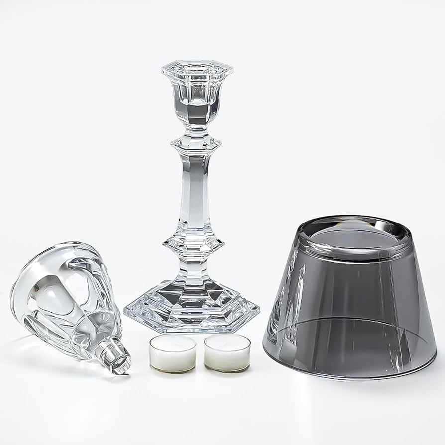 Amazon.co.jp: バカラ アワファイヤー キャンドルスタンド シルバー