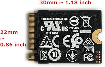 Amazon.com: SAMSUNG 1TB SSD M.2 2230 30mm PM991a NVMe PCIe Gen3 x4