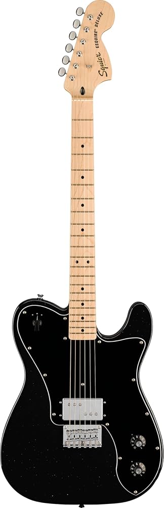 Amazon.com: Paranormal Esquire Deluxe, Maple Fingerboard, Black