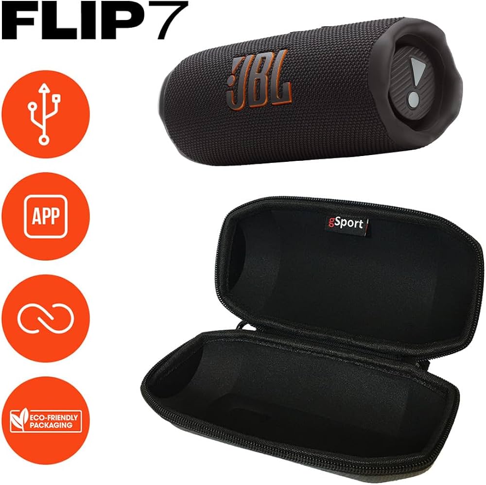 Amazon.com: JBL FLIP 7 Waterproof Portable Speaker Bundle with