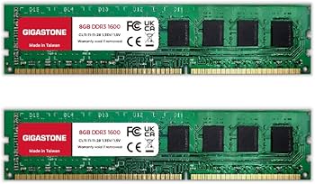Amazon.co.jp: 【メモリ DDR3】GIGASTONE 8GBx2枚 (16GB Kit) DDR3