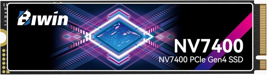 Amazon.com: BIWIN Black Opal NV7400 1TB SSD Gen4x4, Read Speed up