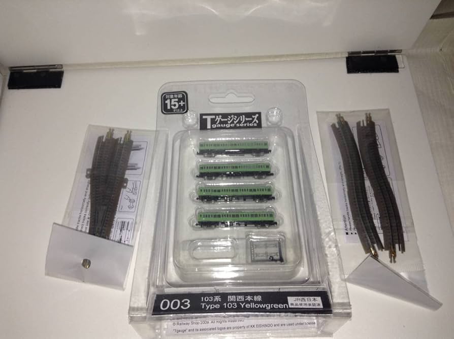 Amazon | 栄進堂Tゲージ 103系 関西本線とS字レールセットと手動