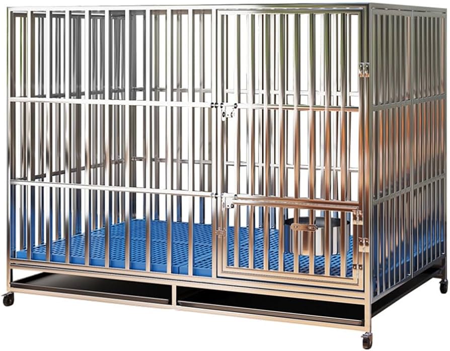 HPYWTJY 鉄製ペットケージ 防錆 折りたたみ式(125*95*110)