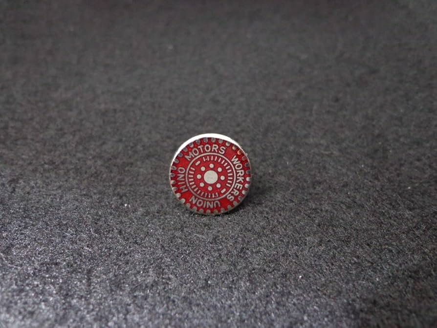 Amazon.co.jp: あり レトロ HINO 日野自動車 労働組合 記章 商用車製造