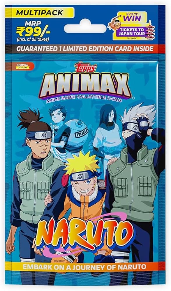 Amazon.co.jp: Topps Animax 2024 Official Naruto Collectible Card