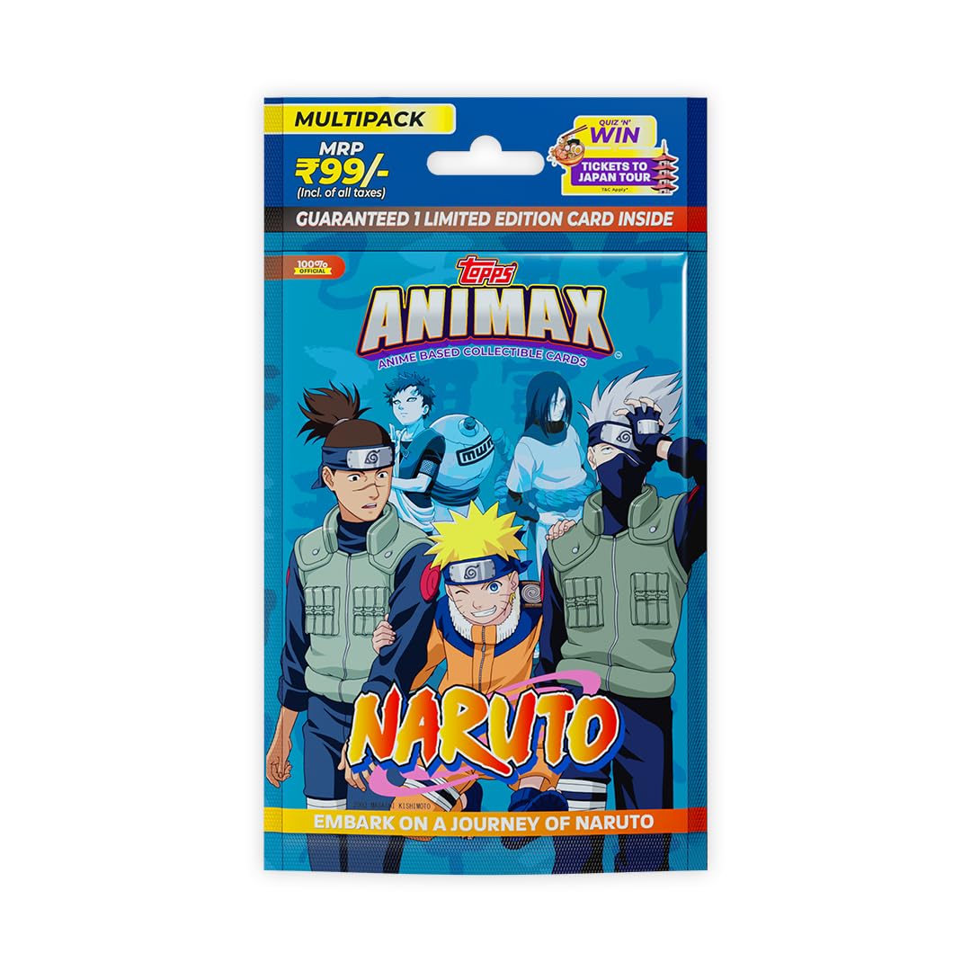 Topps Animax 2024 Official Naruto Collectible Card Game