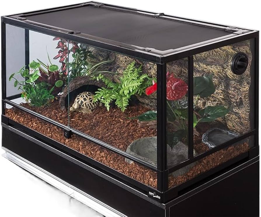 Amazon | グラステラリウム 折りたたみ式 120×45×45cm 爬虫類ケージ 3