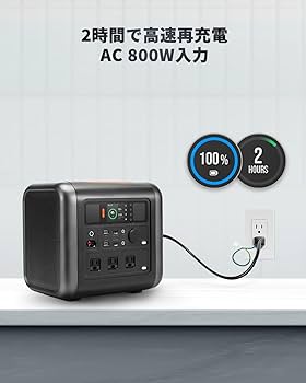 Amazon.co.jp: 70mai Tera 1000 ポータブル電源 1000Wh 大容量