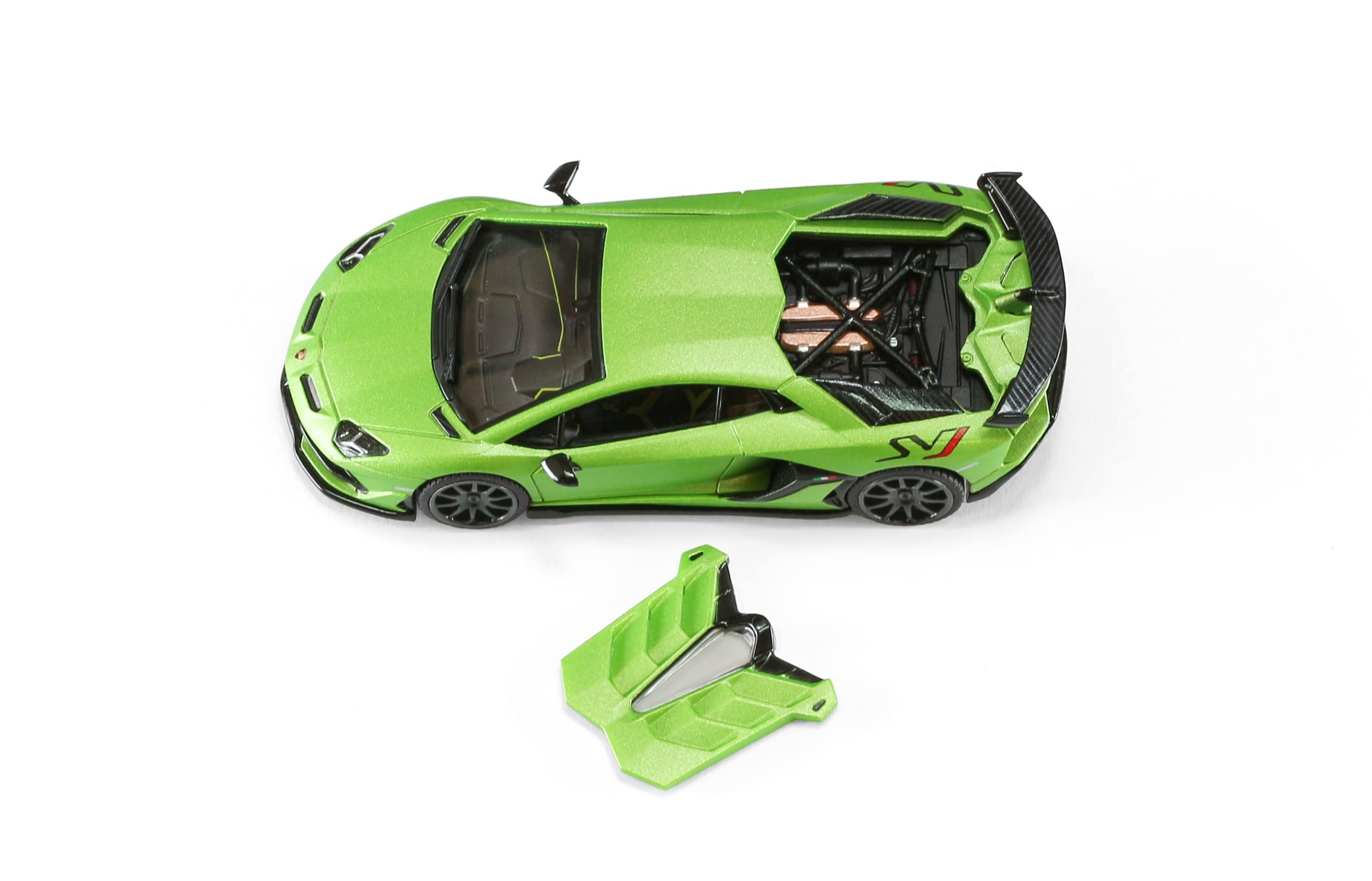 Hung Hing Toys 1/64 Lamborghini Aventador SVJ Green Finished