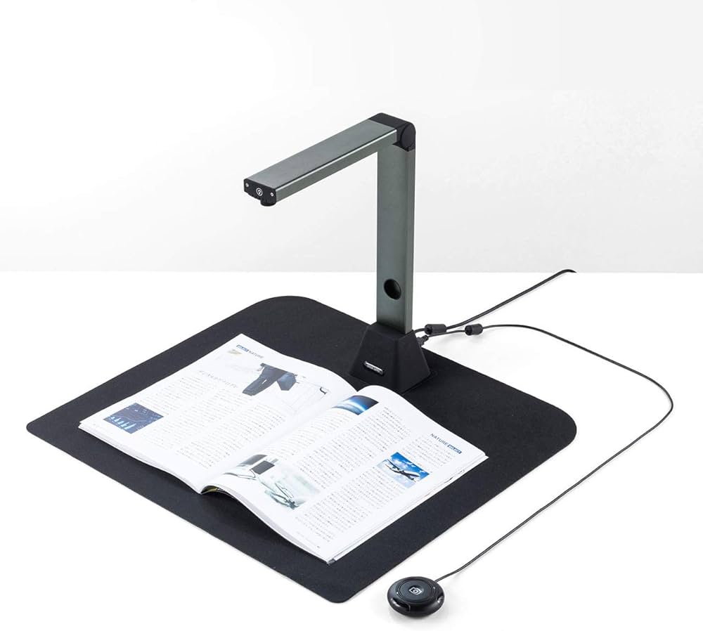 Amazon.co.jp: Sanwa Direct 400-CAM073 Book Scanner, Non