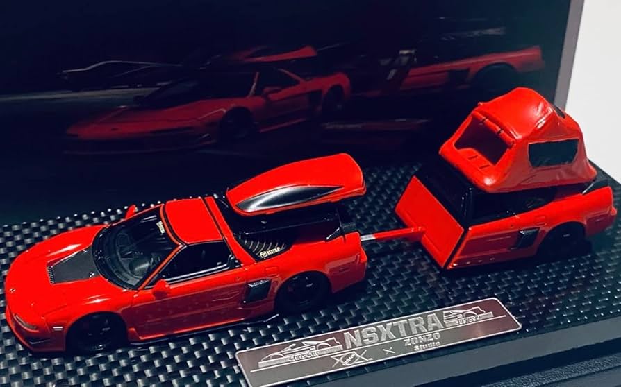 ERROR404 x zonzo 1/64Honda NSX NSXTRA 赤 Amazon | 1/64 404 ERROR
