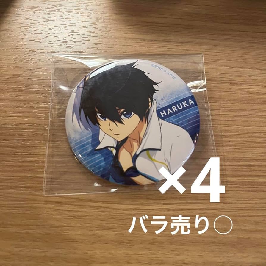 ハイスピード Free! キャラコレクション缶バッジ 七瀬遙 Free! ハイ