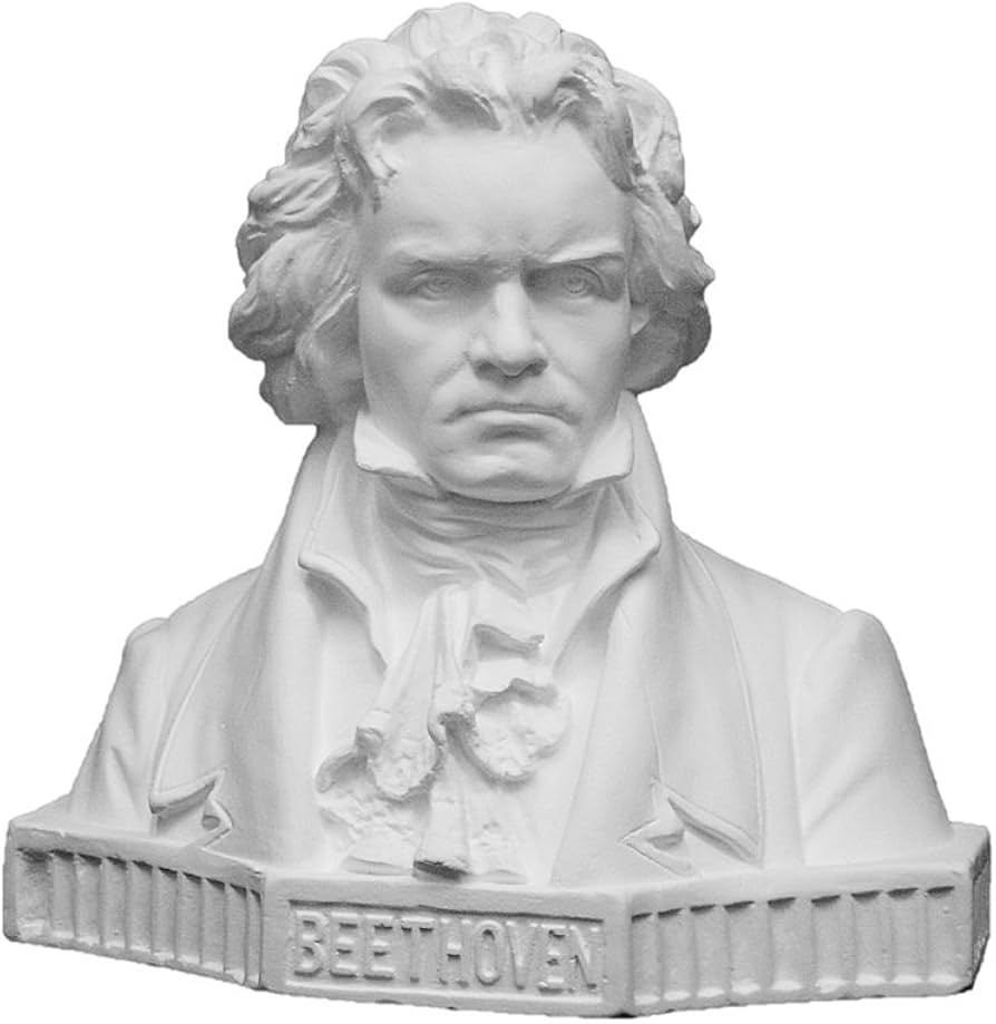 Amazon.co.jp: 石膏像 A－381 ベートーベン胸像(中・特) H