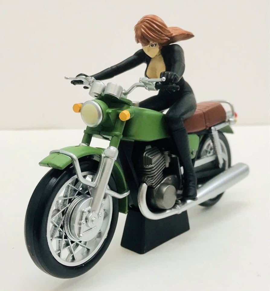 Amazon | ルパン三世フィギュアバイク・峰不二子・緑バイク