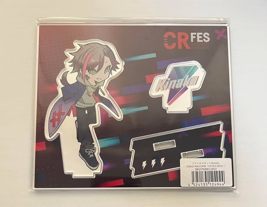 CR きなこ kinako 缶バッジ KNR CR きなこ kinako アクリルスタンド 缶