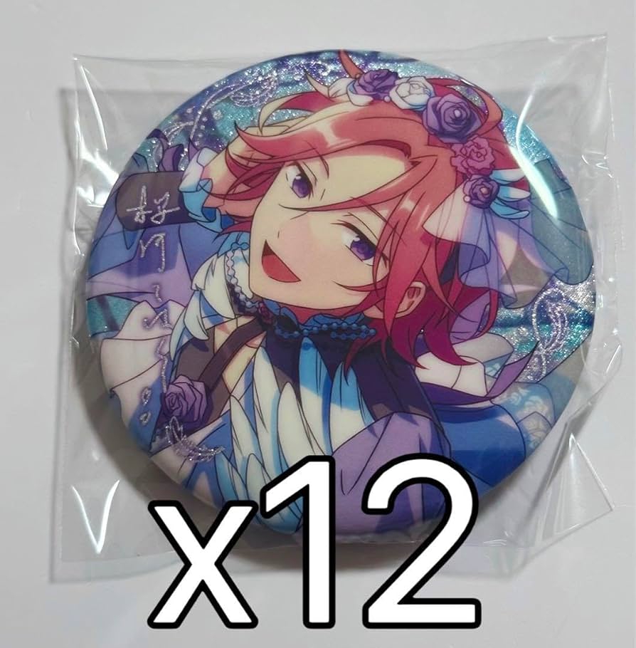 ホワイトデーハート缶バッジ【桜河こはく】 あんスタ 桜河こはく