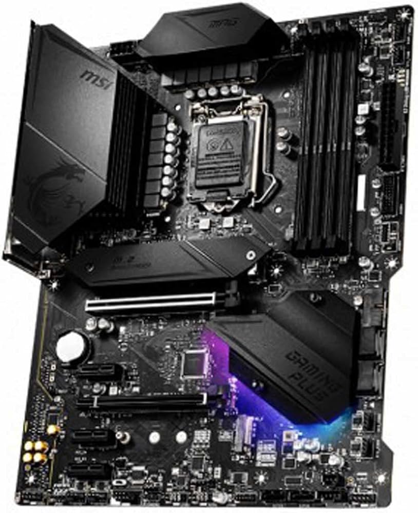 Amazon | MSI MPG Gaming Plus Intel Z490 LGA 1200 ATX DDR4-SDRAM