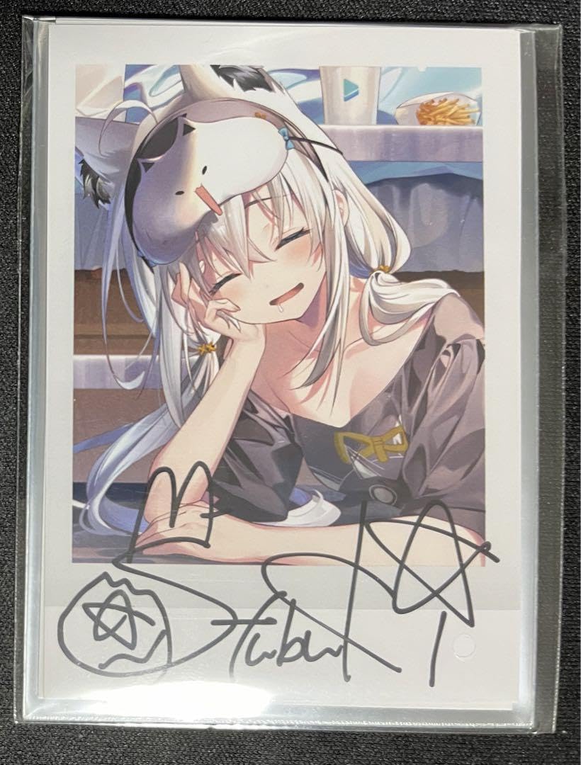 70IRyS 活動3周年記念 直筆サイン入り チェキ風ブロマイドカード