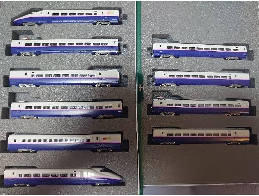 美品】KATO E2系1000番台 新幹線「やまびこ・とき」10両フルセット KATO E2