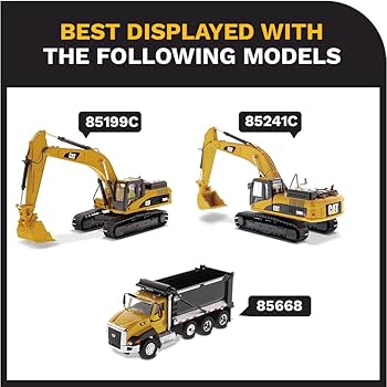 Amazon.com: Diecast Masters Caterpillar 308C CR Mini Hydraulic