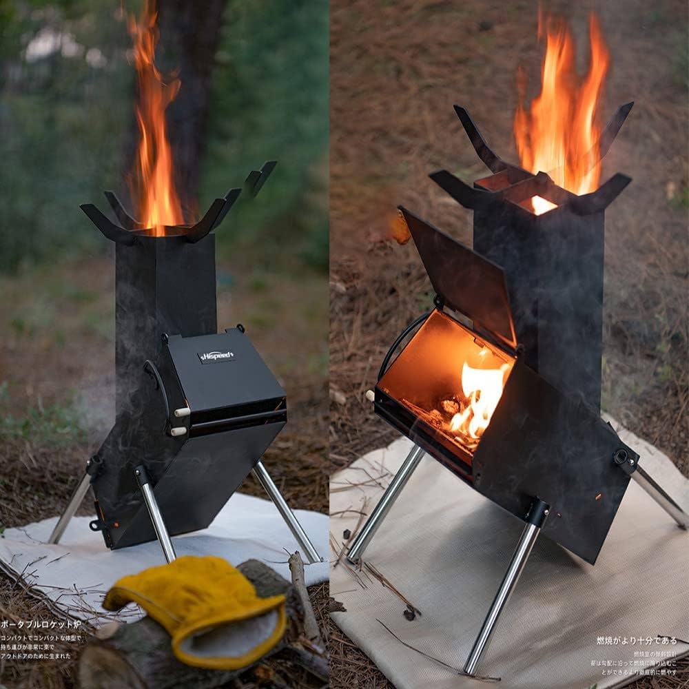 日本未上陸☆至福の焚き火☆ロケットストーブ☆EZY STOVE☆