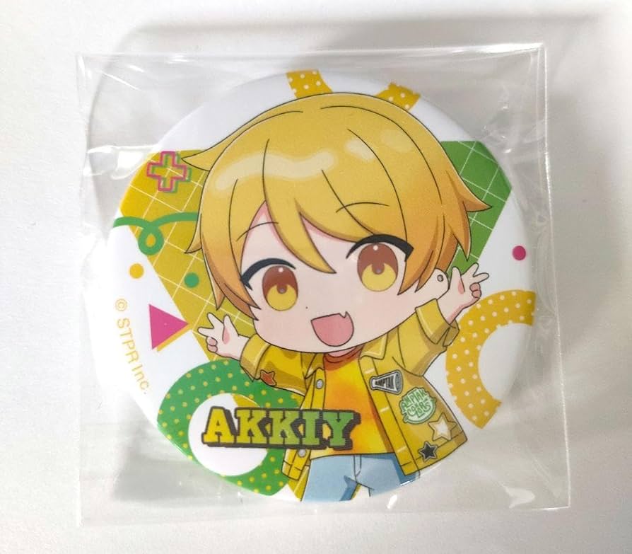 AMPTAKxCOLORS あっきぃ くん 特典 缶バッジ Amazon.co.jp: AMPTAK