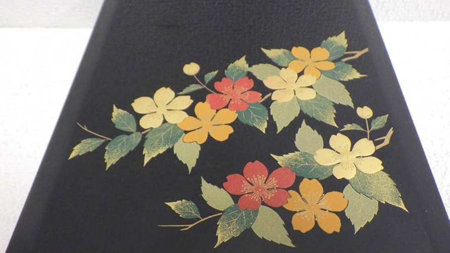 Amazon.co.jp: #10597 会津塗 会津ぬり 蒔絵 雲龍作 伝統工芸 木製