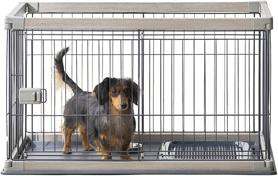 PWSR-960LV アイリスオーヤマ 犬用ケージ 【アッシュグレー】 Amazon