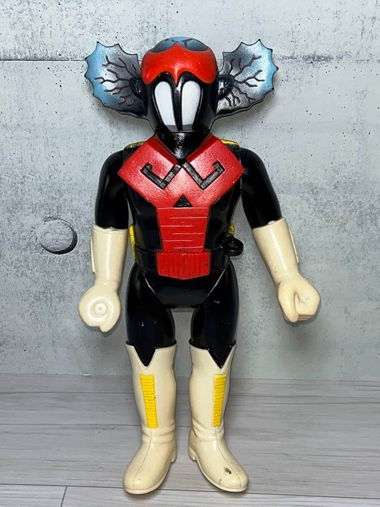 アクマイザー3 怪人鉄面鬼 昭和ビンテージ 1970年 ブルマック