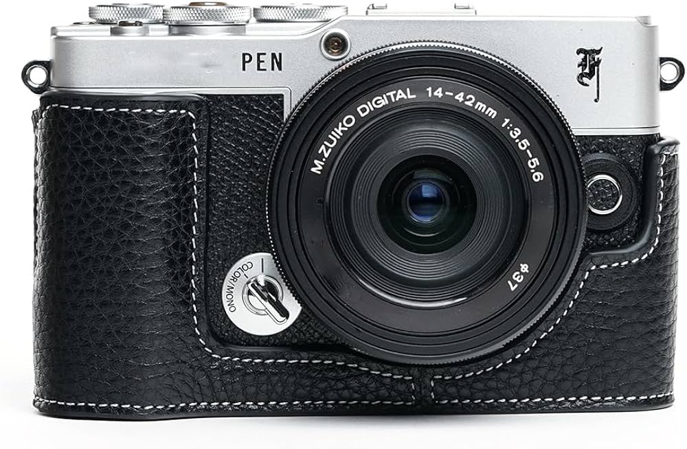 Amazon | TP Original ハンドメイド 本革 ハーフカメラケース バッグ