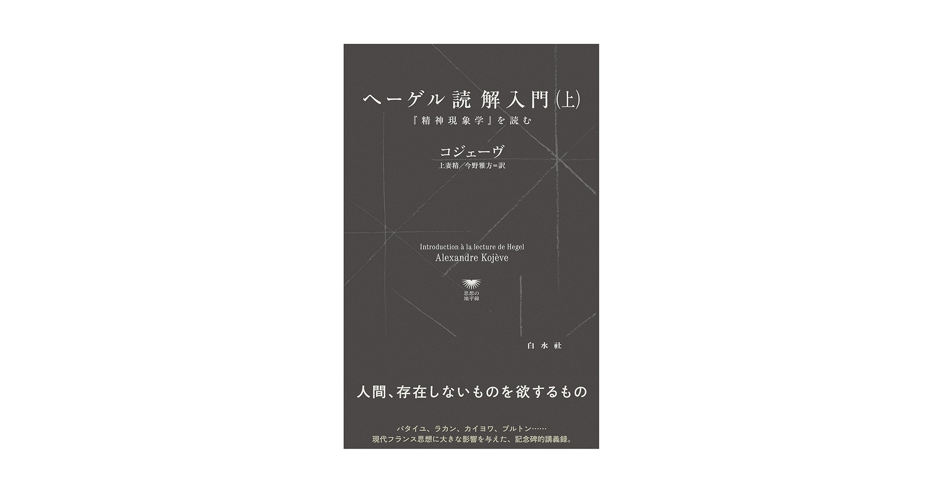 ヘーゲル読解入門 『精神現象学』を読む アレクサンドル・コジェーヴ