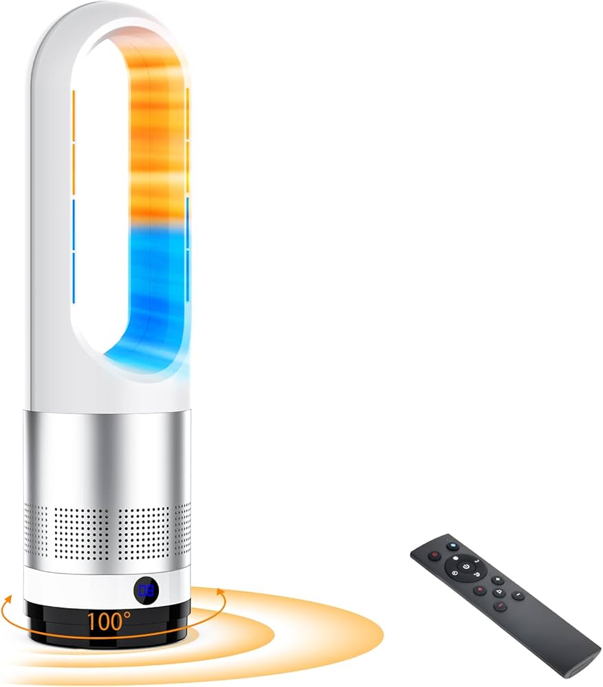 Amazon.co.jp : セラミックヒーター 【2026新定番・泠暖兼用・羽根なし