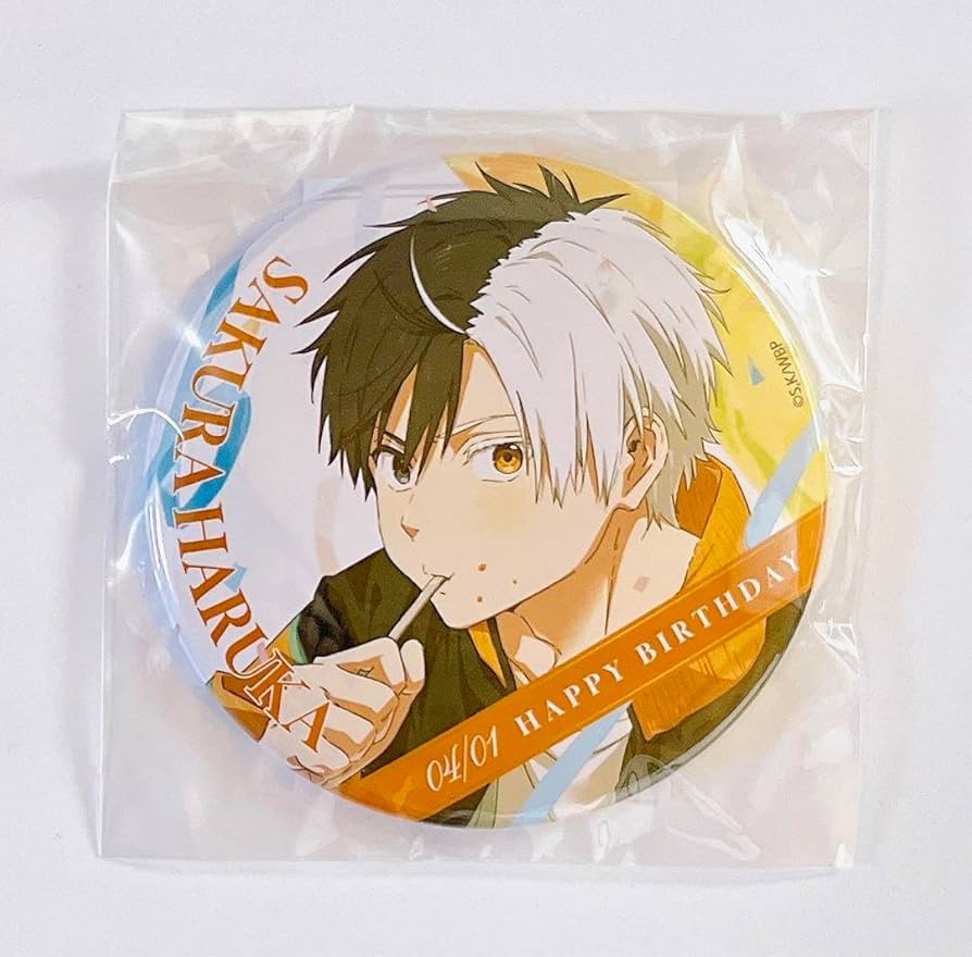 ウィンブレ windbreaker ホログラムマグ缶バッジ 桜遥 10個 ウィンブレ