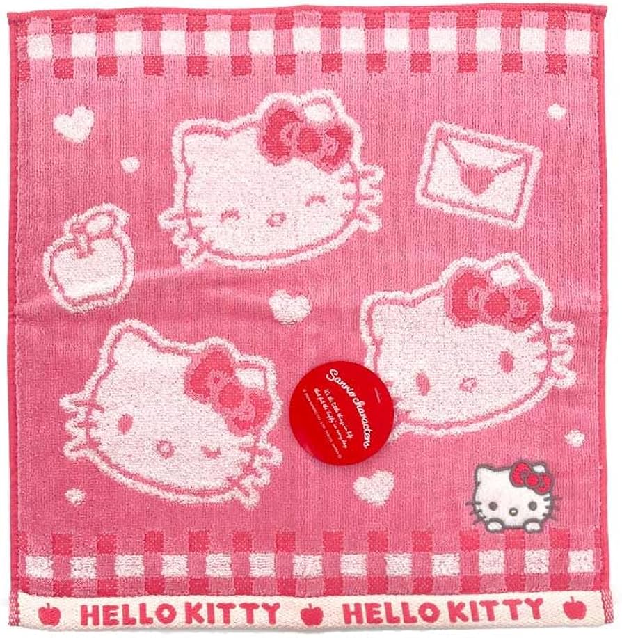 Amazon｜林(Hayashi) ハンドタオル 約34×35cm サンリオ ハローキティ