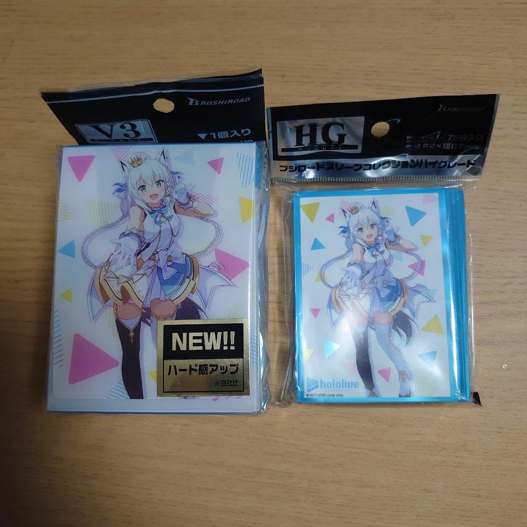 白上フブキ 活動4周年記念 ラバーマット スリーブ デッキケース セット