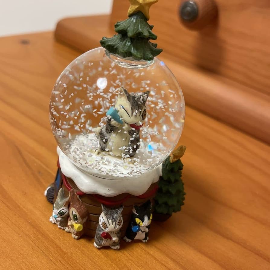 未使用保管品】わちふぃーるど ダヤン 狼 クリスマス サンタ 陶器