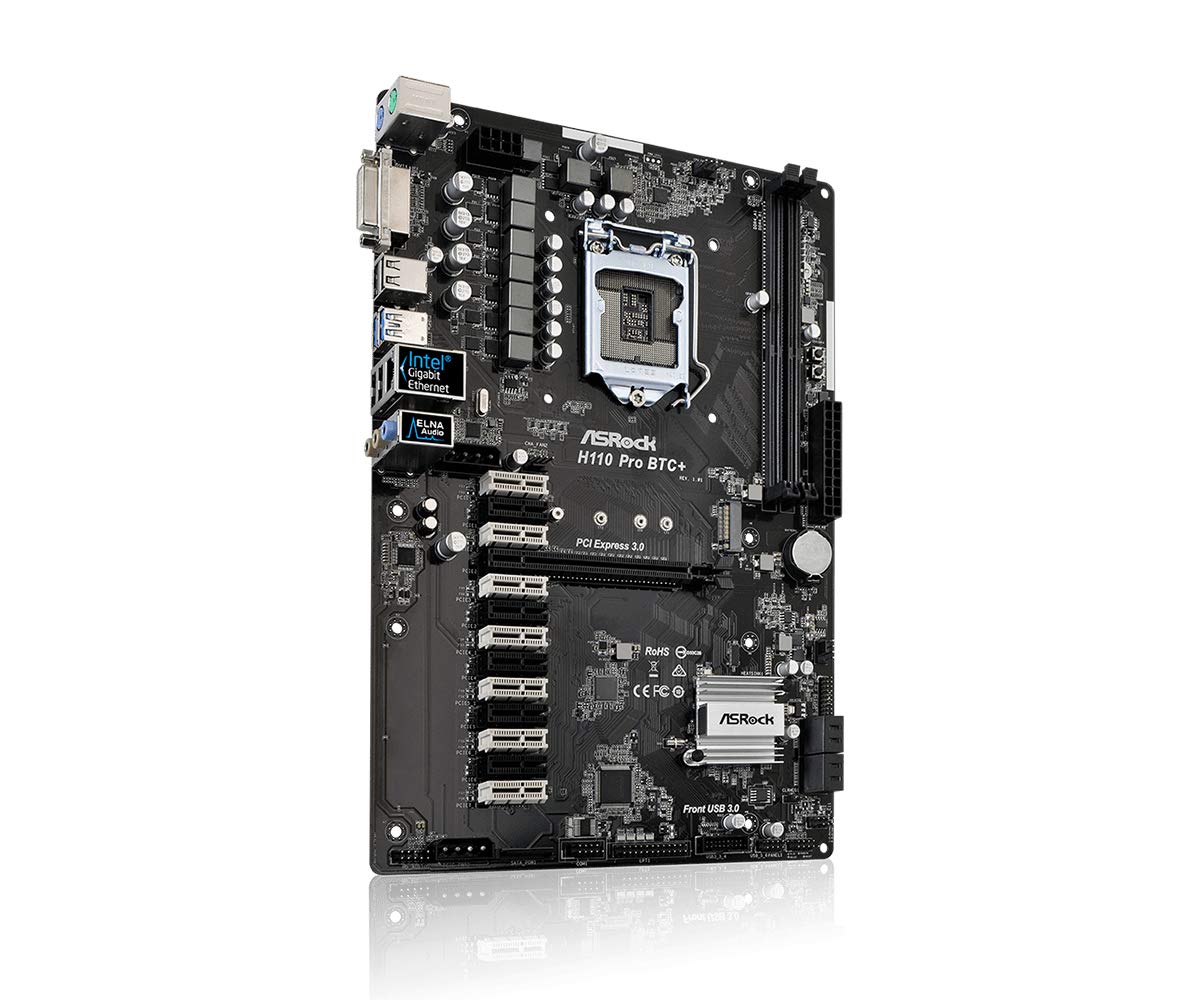 Amazon.com: ASRock H110 Pro BTC+ 13GPU Mining Motherboard