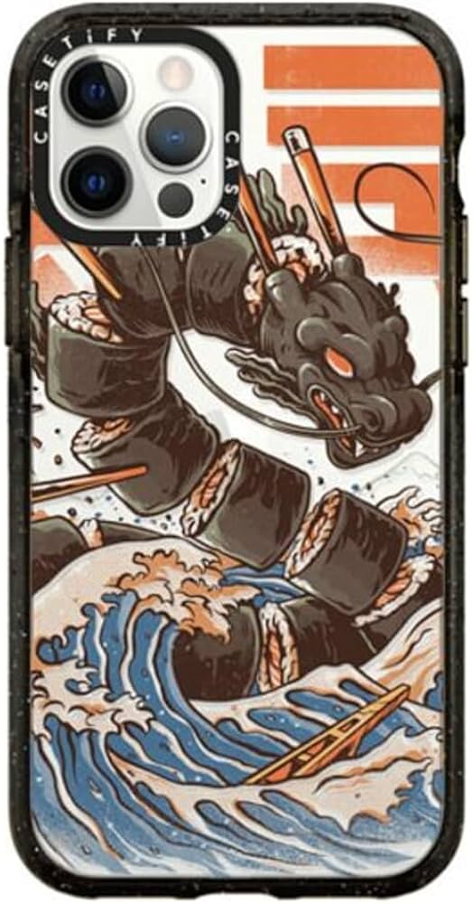 Amazon.com: CASETiFY Impact Case for iPhone 12 Pro - Great Sushi