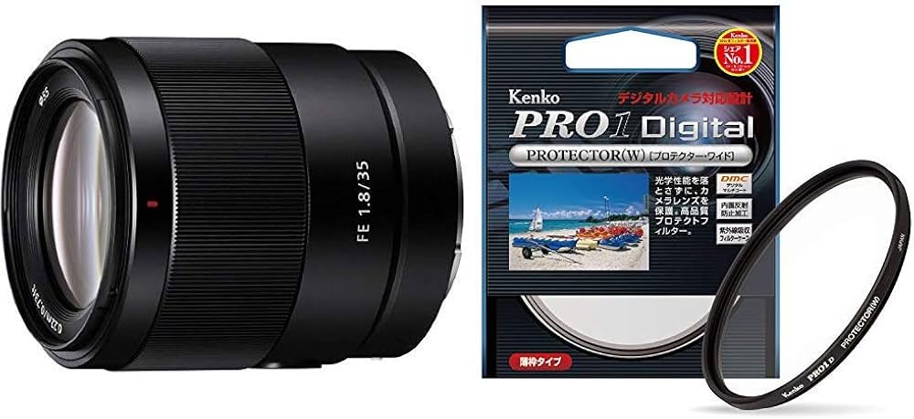 SONY SEL35F18 フィルター付き SONY SEL35F18 E35F1.8OSS と可変ND