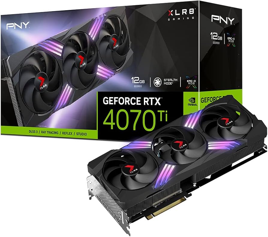 Amazon | PNY GEFORCE RTX™ 4070Ti 12GB XLR8 ゲーミング VERTO EPIC-X