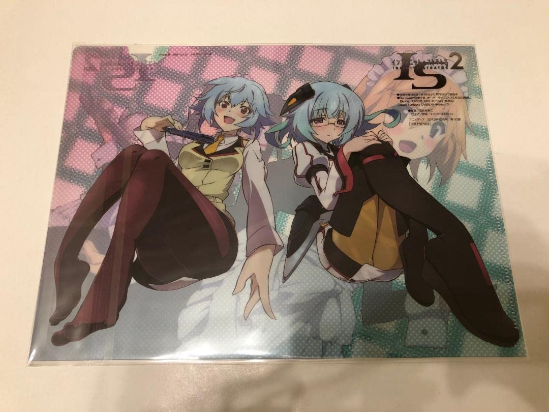 インフィニット・ストラトス アニメ 化 決定 A4 クリアファイル 希少