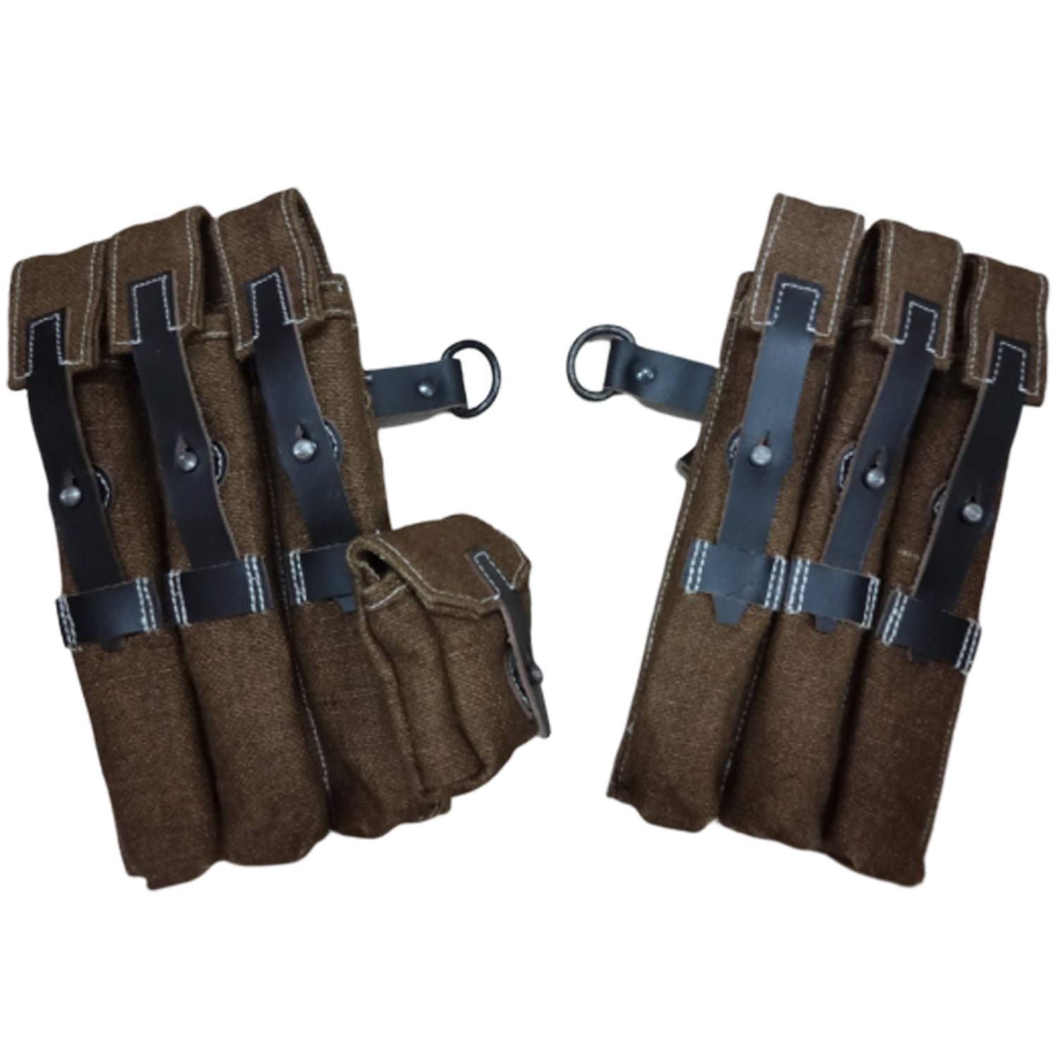 ドイツ軍 MP40マガジンポーチ OD S&G複製 ドイツ軍 MP40マガジンポーチ