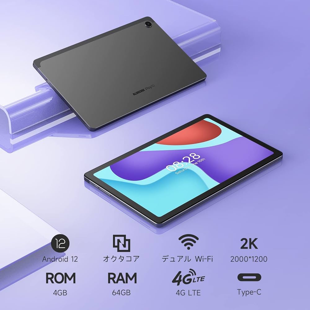Amazon.co.jp: ALLDOCUBE iPlay50 タブレット SIMフリー、10.36インチ