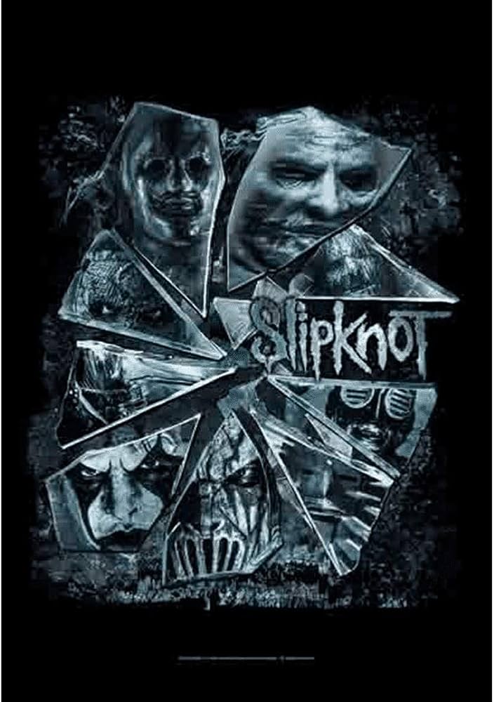 Amazon.com: LPGI Slipknot Broken Glass Fabric Poster - 30