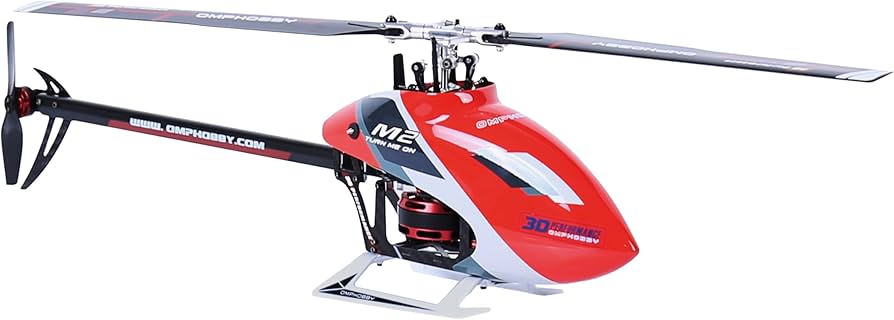 Amazon.com: OMPHOBBY M2 EVO MK2 RC Helicopter for Adults Dual
