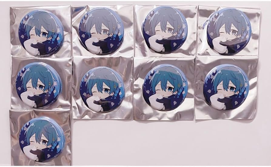 Amazon.co.jp: AMPTAK×COLORS ちぐさくん グッズ 缶バッジ セット