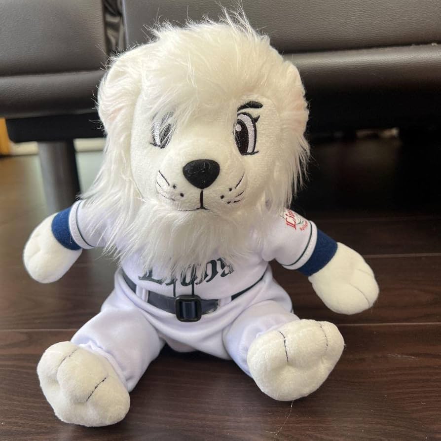 Amazon.co.jp: 埼玉西武ライオンズ お座りレオ S ぬいぐるみ : おもちゃ