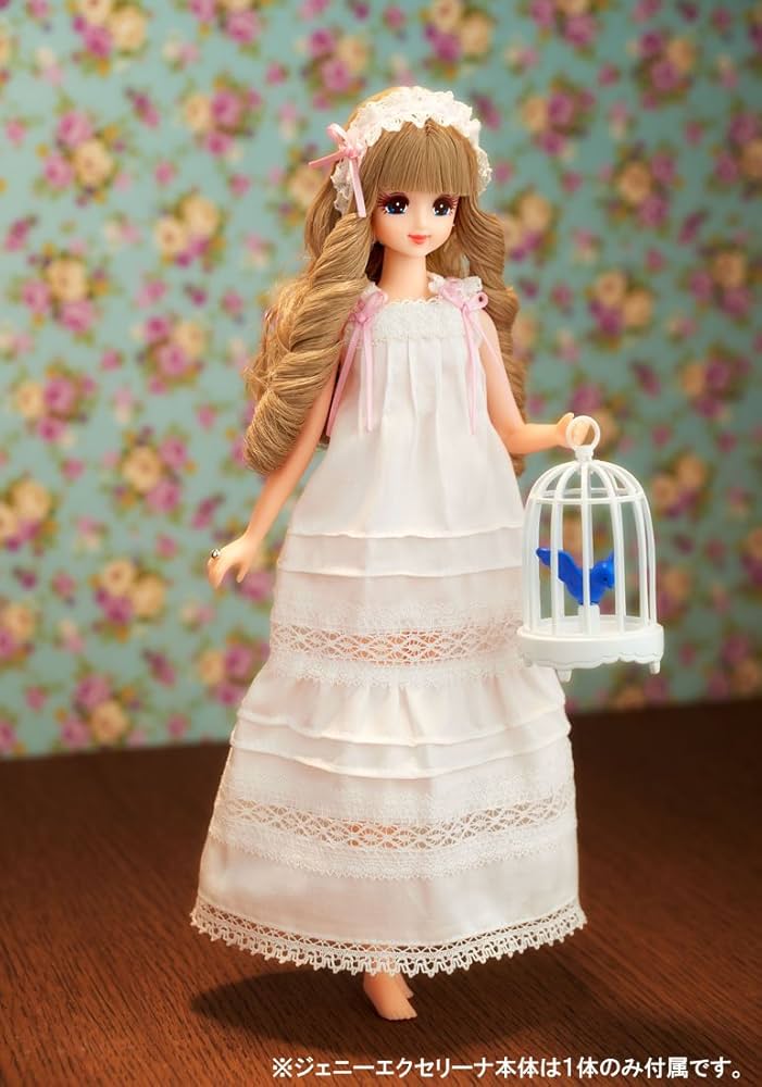 レア品☆ ジェニーちゃん 白ドレス レトロ おもちゃ レア品☆ ジェニー